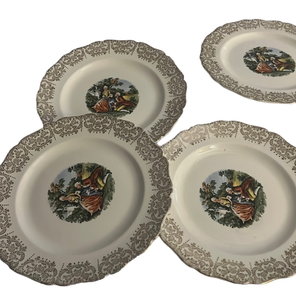 NASCO 22 kt gold plates